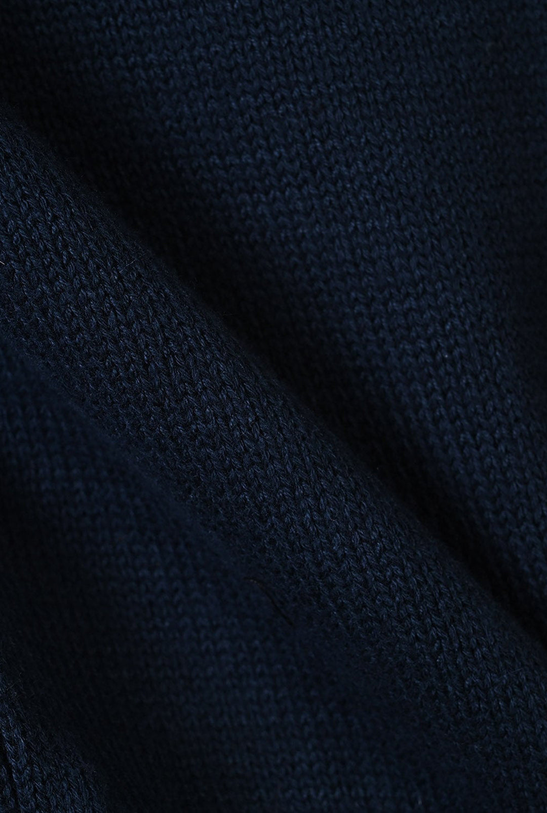 Girls Acrylic Sweater Bow Studs-NAVY