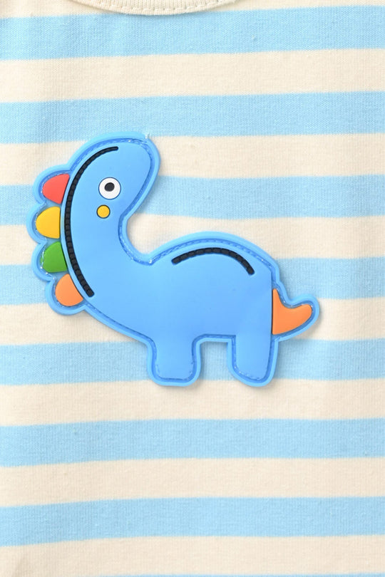 Infant Boys Jersey Terry Sando Dino - Blue
