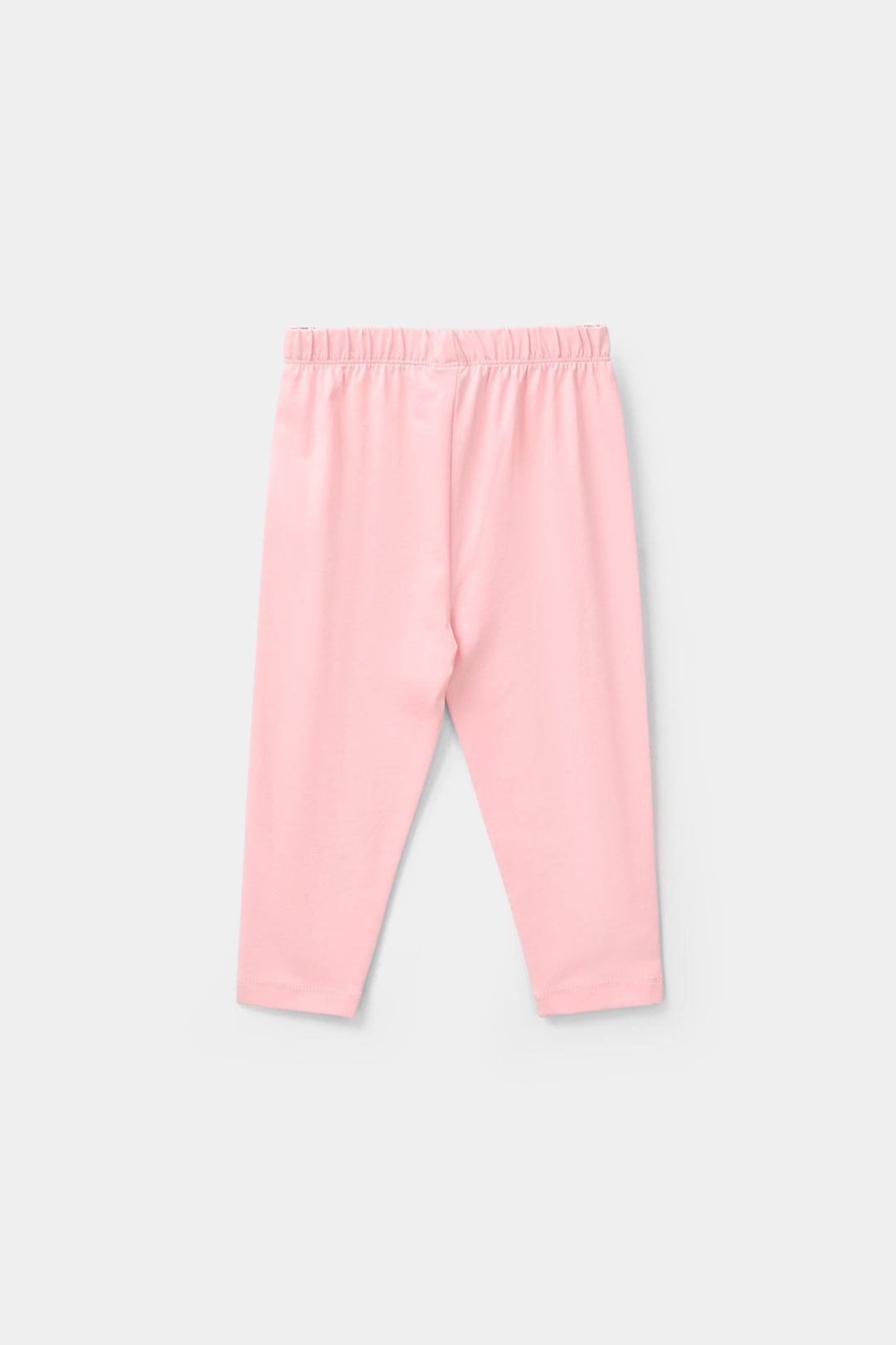 Infant Girls Lycra Jersey Tights - Candy Pink