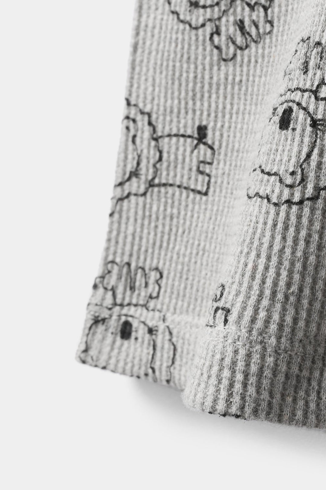 Infant Boys Thermal Shorts (Lion) - Grey