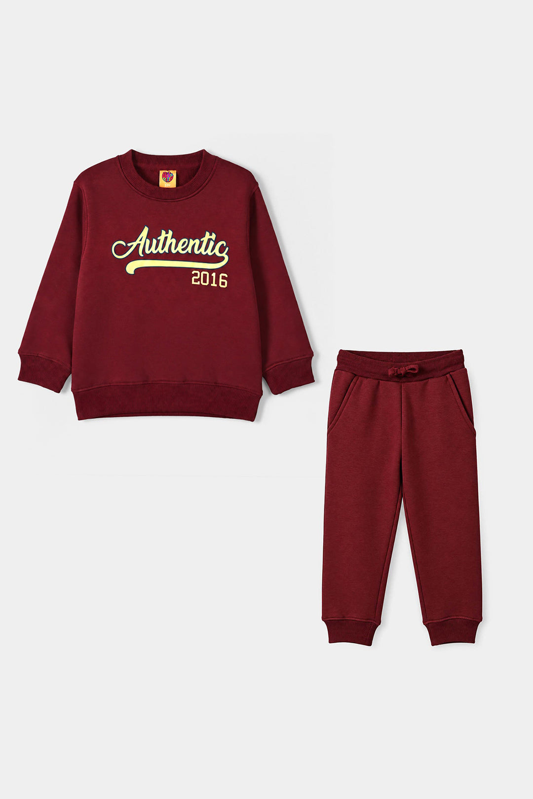 Boys Fleece 2 Piece Suit Authentic