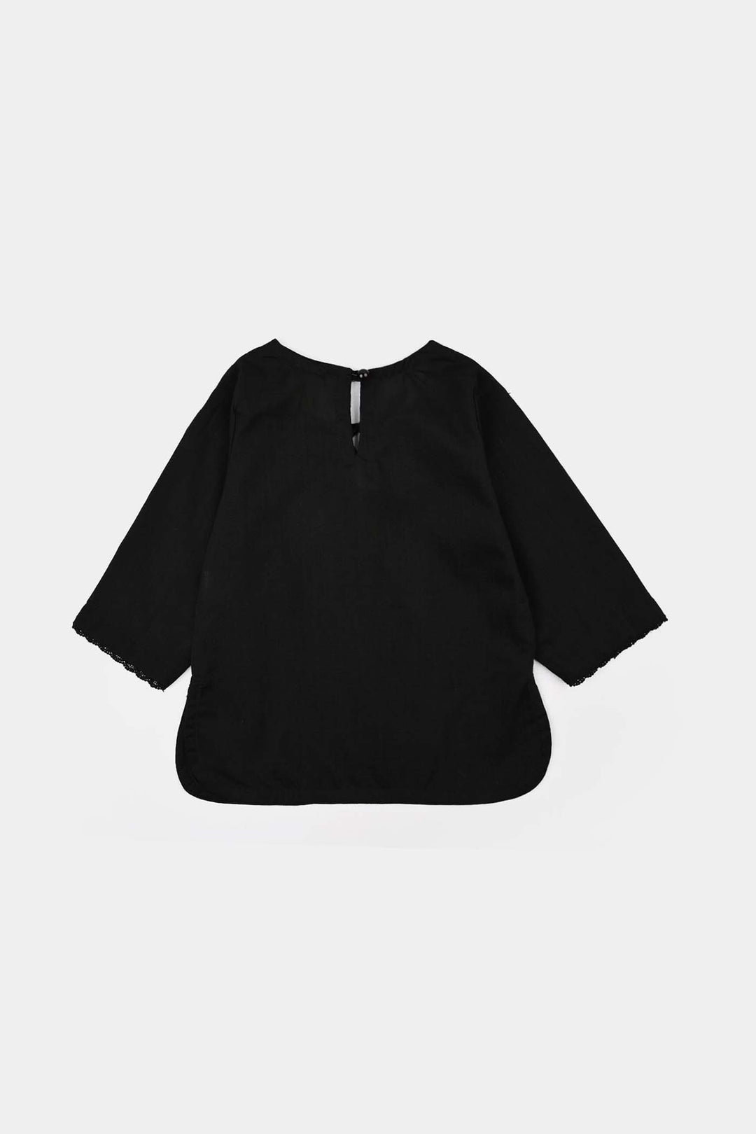 Infant Girls Cotton 2Pcs Basic-Black