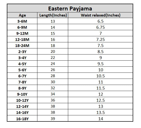 Boys PC Eastern Pyjama-BLACK