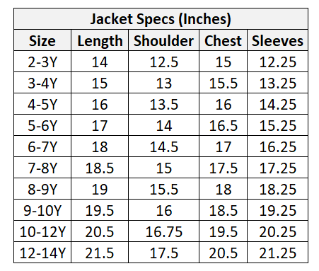 Girls Quilted Jacket Pattern-RED