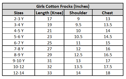 Girls Cotton Casual Frock Lily-Lilac