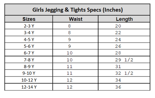Girls Jersey/Terry Tights-Wood.Ash