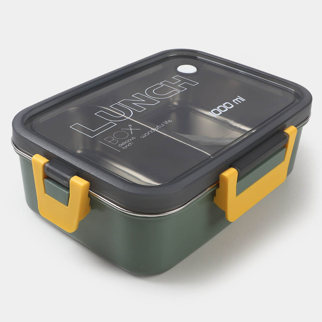 Lunch Box Stainless Steel With LID Cover | 1000ml