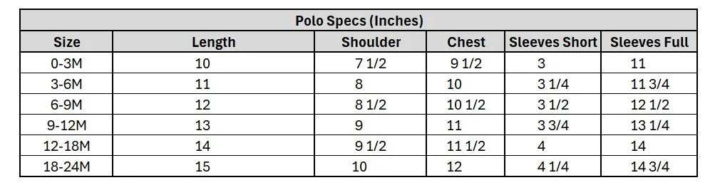 Infant Boys Cotton PK Polo F/S Character