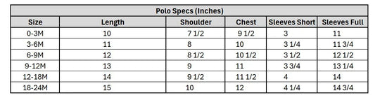 Infant Boys Cotton PK Polo F/S Character