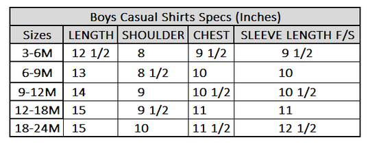 Infant Boys Dobby Formal Shirt - White