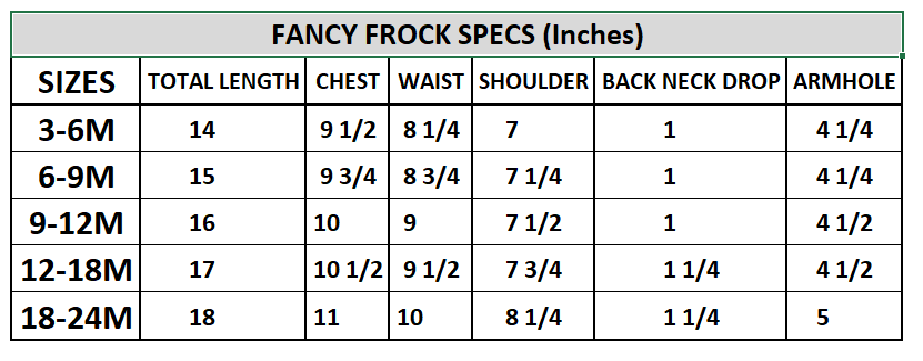 Infant Girls Net Fancy Frock (Little Flower) – Off-White