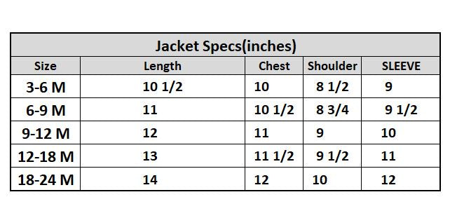 Infant Girls Fleece Jacket STITCH-PURPLE