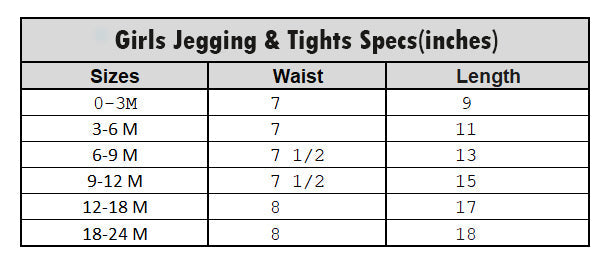 Infant Girls Lycra Jersey Plain Tights - Navy