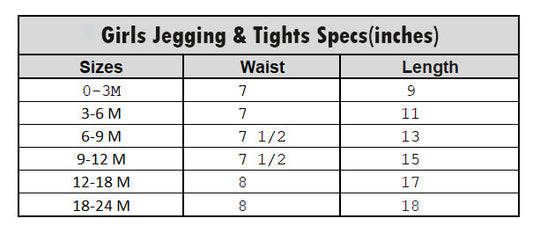 Infant Girls Lycra Jersey Tights - Navy