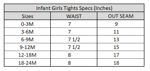 Infant Girls Jersey/Terry Tights Brown-Wood.Ash