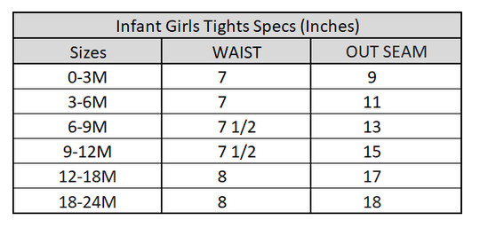 Infant Girls Jersey/Terry Tights Brown-Wood.Ash