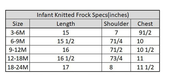 Infant Girls Poly Crinkle Knitted Frock (Strawberry) - Pink