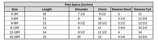 Infant Boys Cotton PK Polo F/S Let's Play