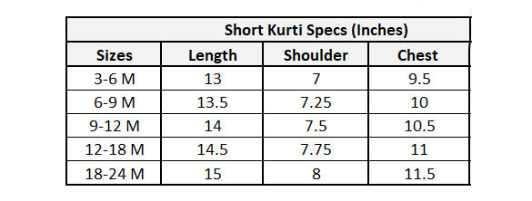 Infant Girls Cotton Slub Emb 2Pcs Raqs-Navy Blue