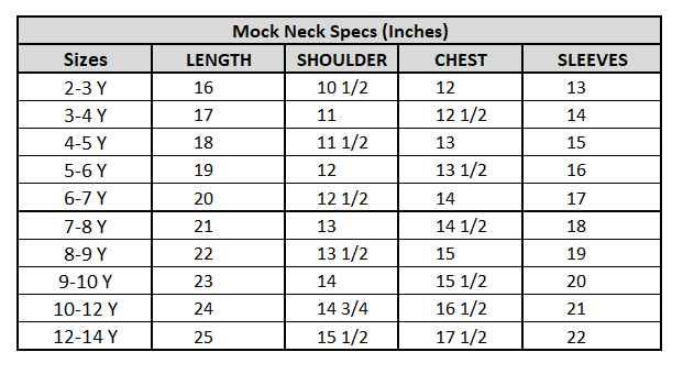 Girls Rib Turtle Neck T-Shirt - Sun.Flower