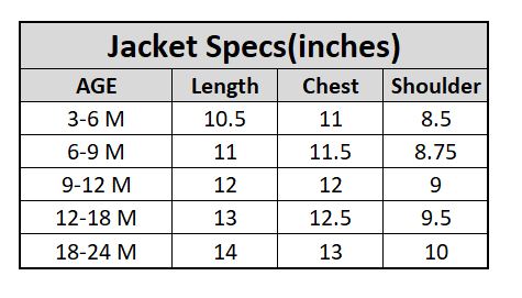 Infant Girls Quilted Jacket S/L Checked-Red