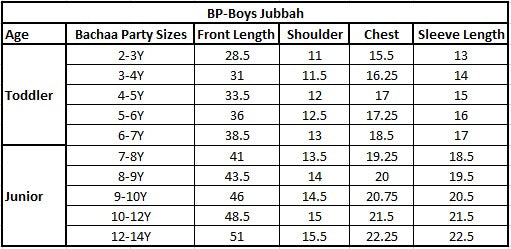 Boys Poly Viscose Jubba - Black