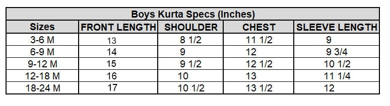 Infant Boys Yarn Dyed Shalwar Suit (Front Pleat)-Peach