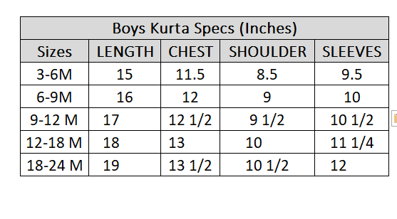 Infants Boys Cotton Jacquard Basic Kurta (VIBRANT)-Yellow