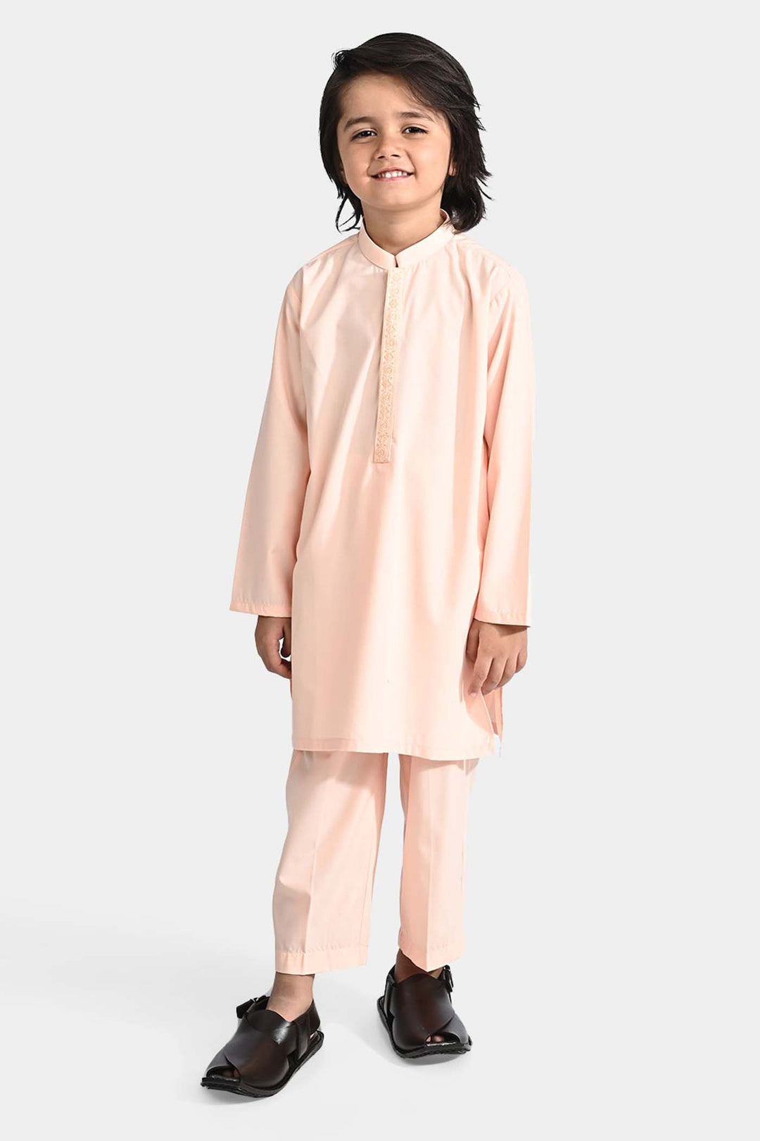 Boys Poly Viscose Shalwar Suit (Tribal)