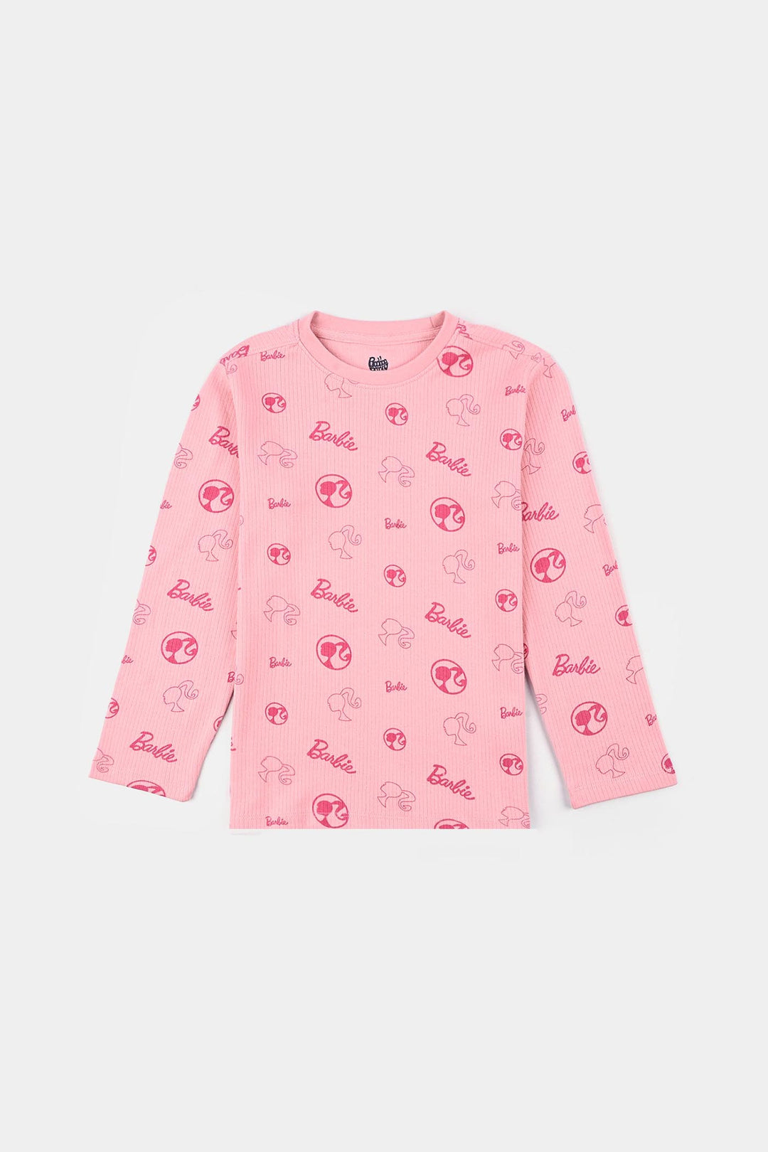 Girls drop needle 2 Piece Suit - C.Pink