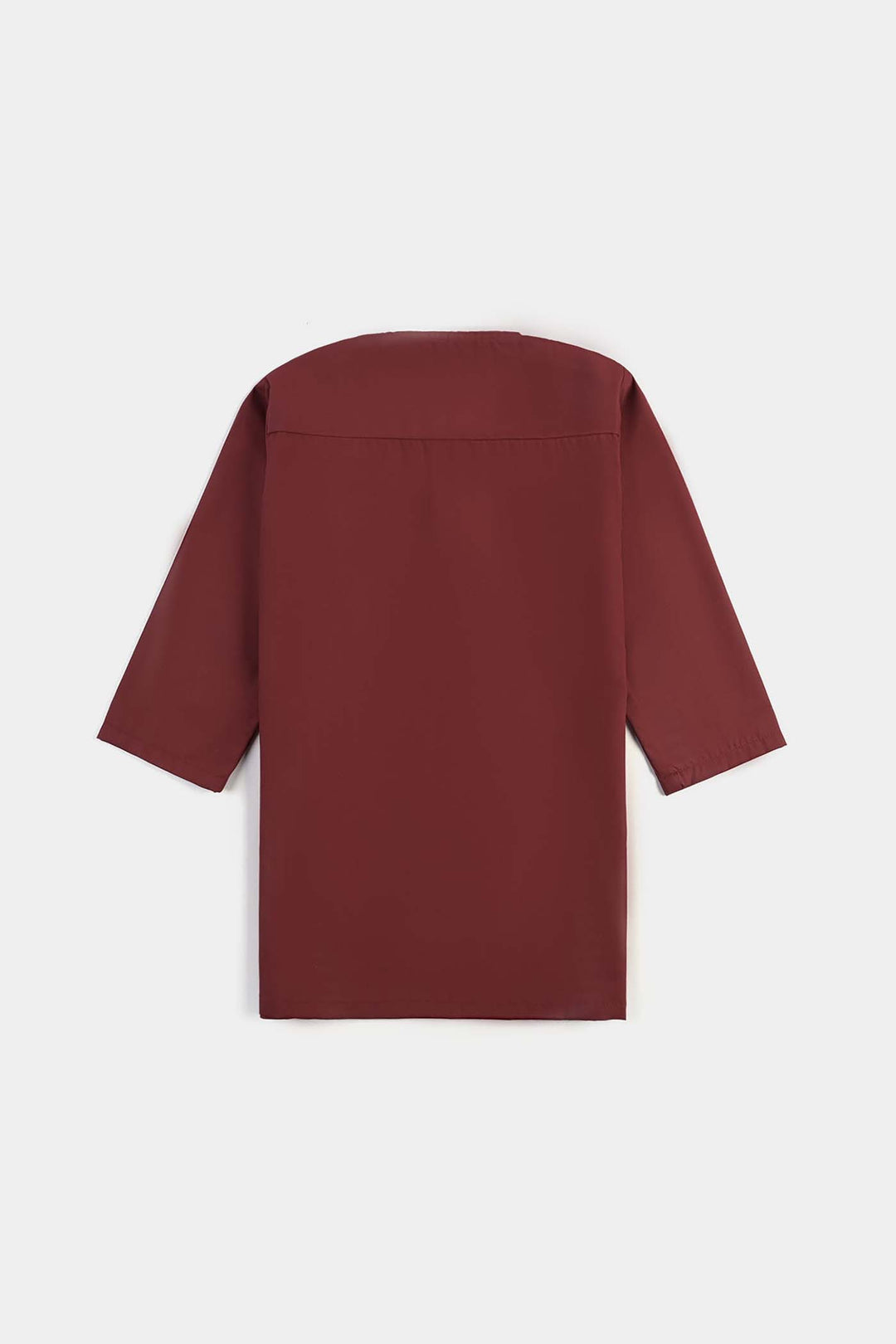 Infant Boys Poly Viscose 2PC Suit (Beep Beep)-MAROON