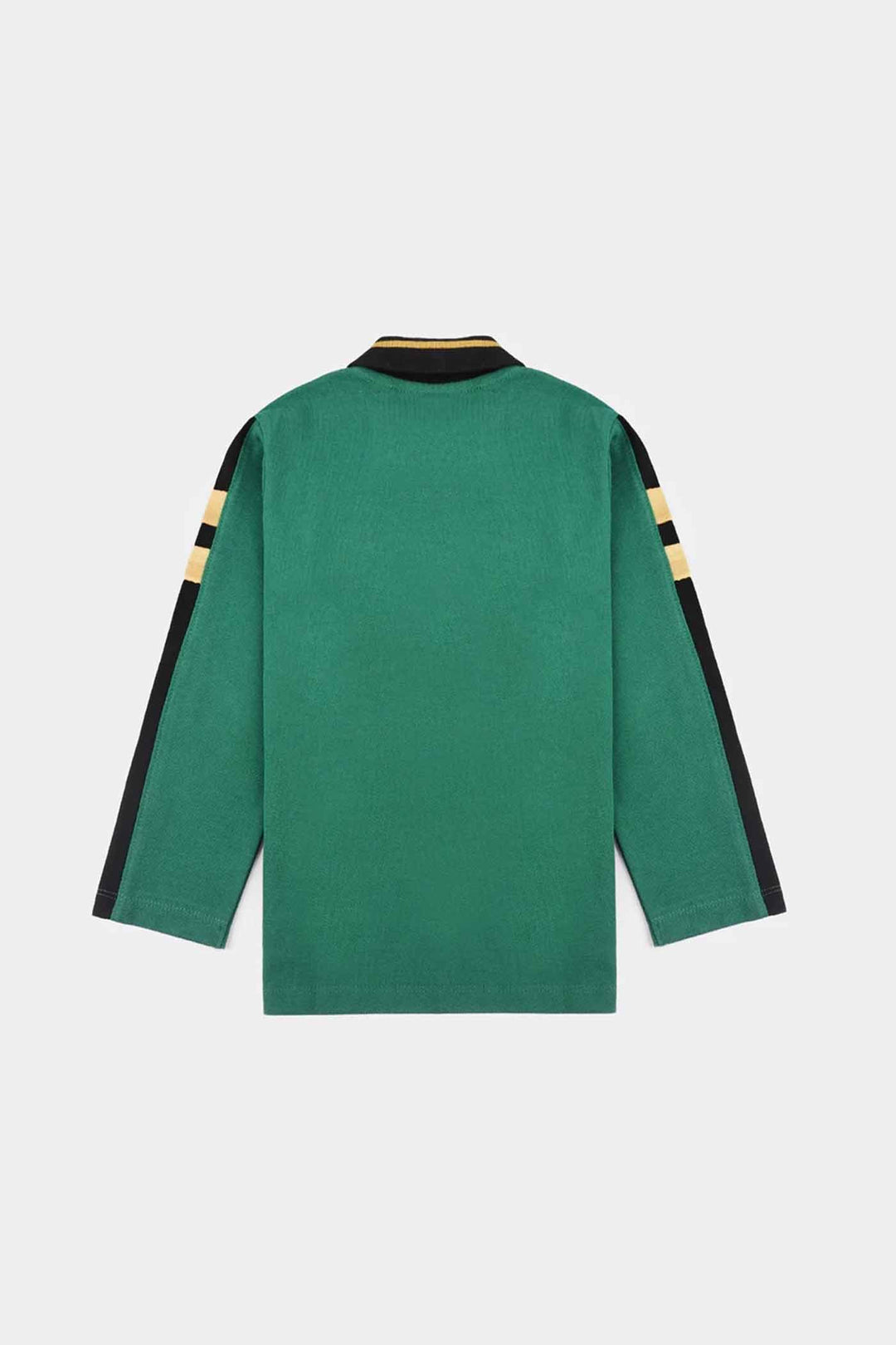 Boys Jumbo Pique Polo F/S High Club-Green
