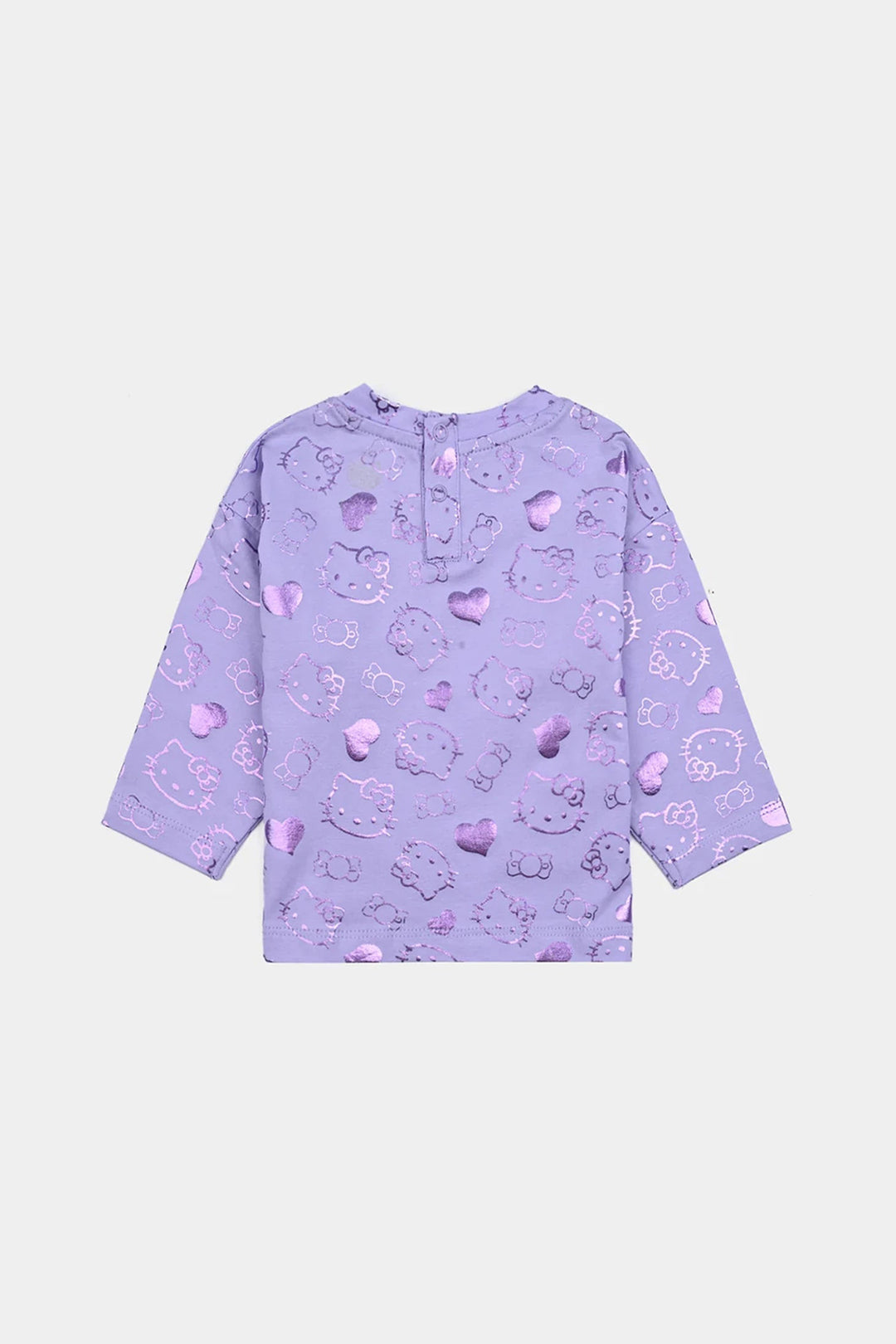 Infant Girls Lycra Jersey T-Shirt F/S - Purple