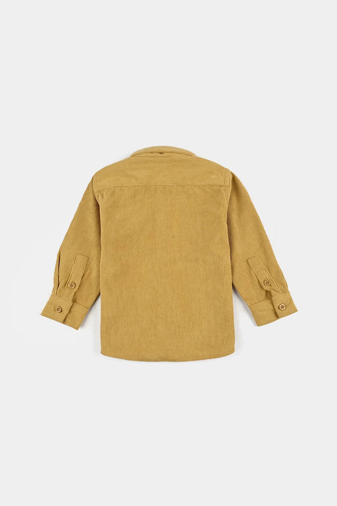 Infant Boys Corduroy Shirt (Hakuna Matata) - Mustard/yellow