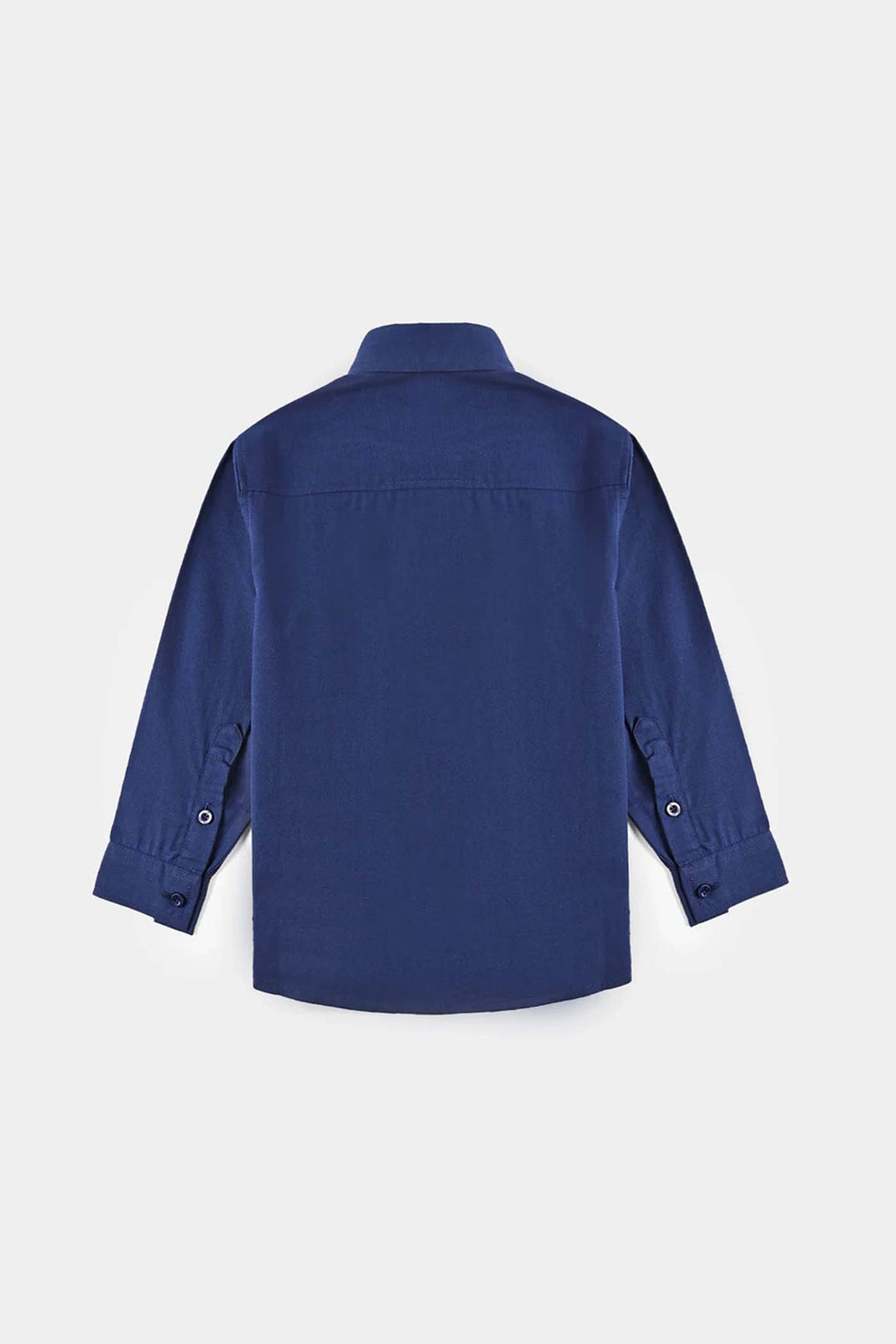 Boys Cotton Shirt (Defying) - NAVY