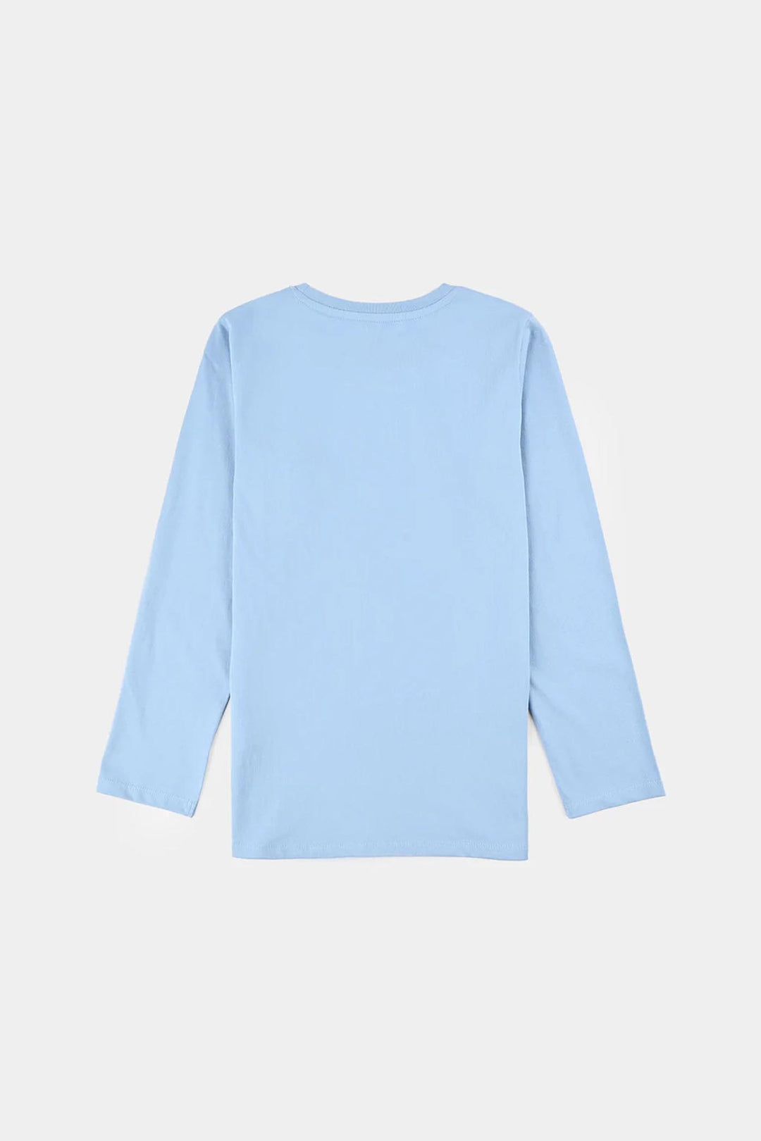 Girls Cotton Jersey T-Shirt F/S Let It Snow - Blue Bell