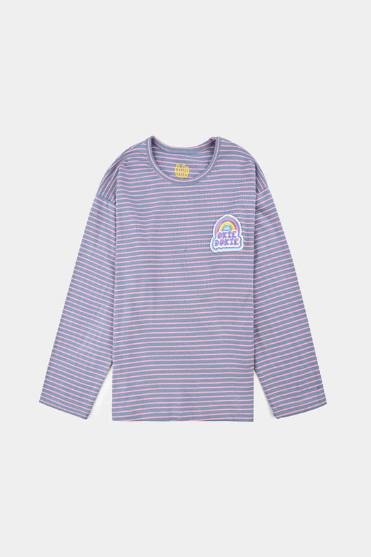 Girls Jersey/Terry T-Shirt F/S OKIE DOKIE