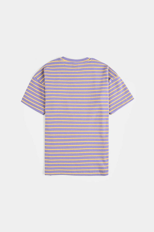 Girls Rib T-Shirt H/S Be Nice