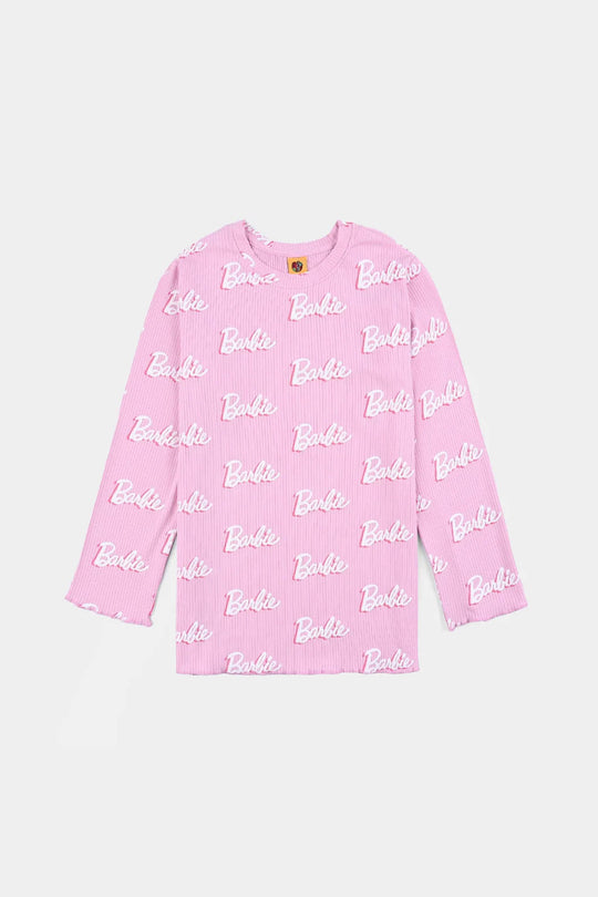 Girls Lycra Jersey T-Shirt F/S - Pink