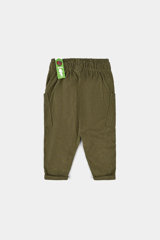Infant Boys Corduroy Pant Horn-Olive