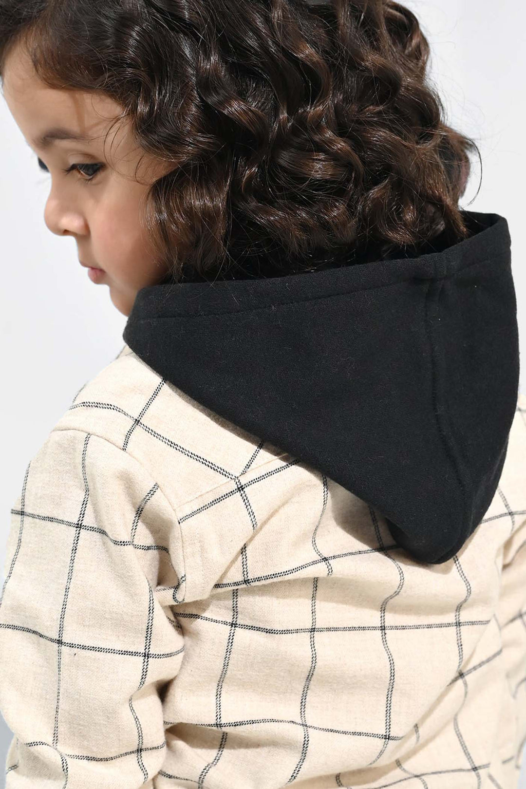 Boys Flannel Shirt (Adventure)-Off.White