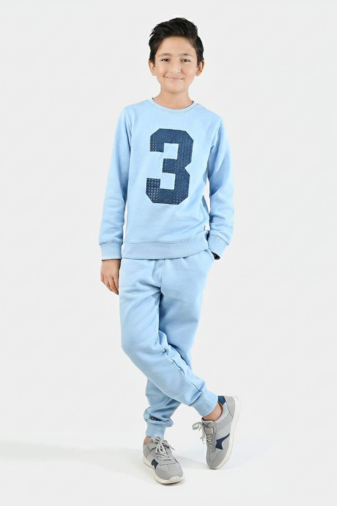 Boys Fleece 2 Piece Suit - Blue