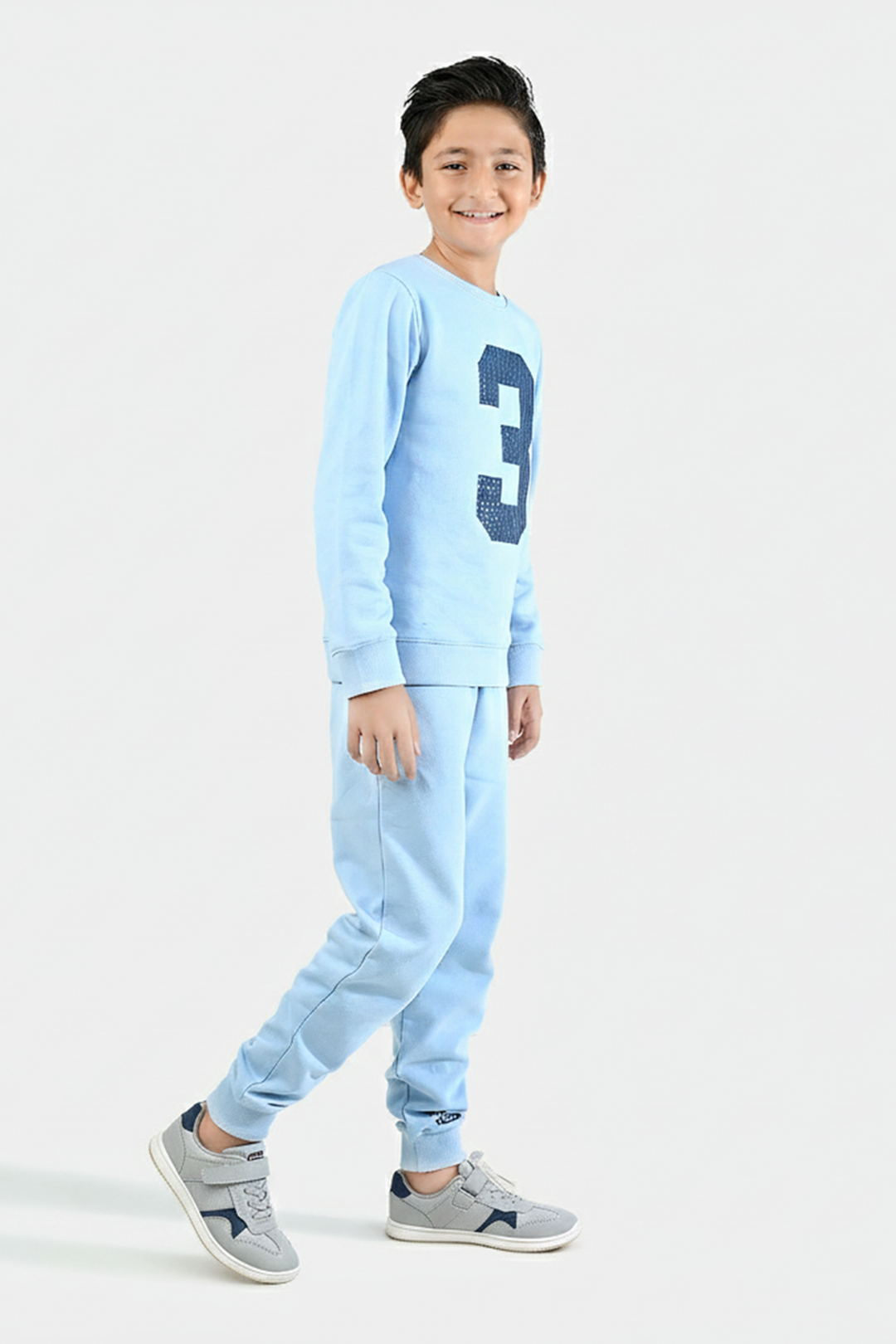 Boys Fleece 2 Piece Suit - Blue