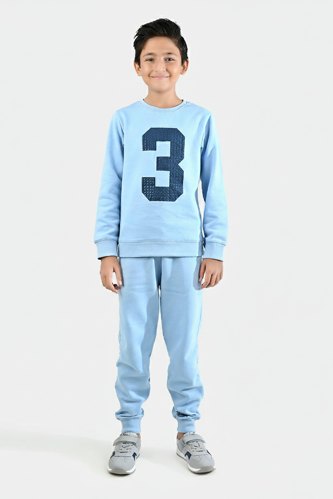 Boys Fleece 2 Piece Suit - Blue