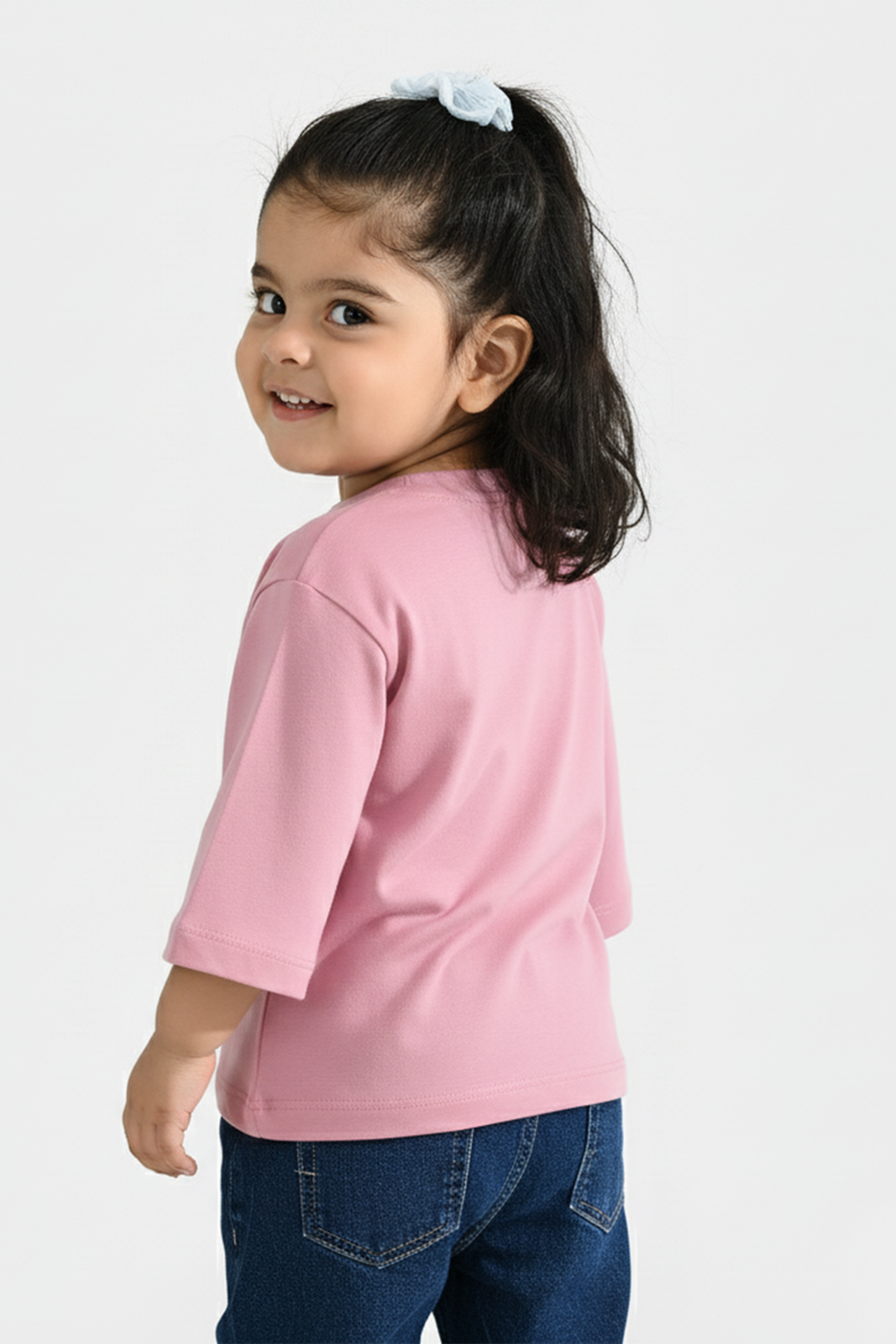 Infant Girls Jersey/Terry T-Shirt F/S Little Duckling-Pink