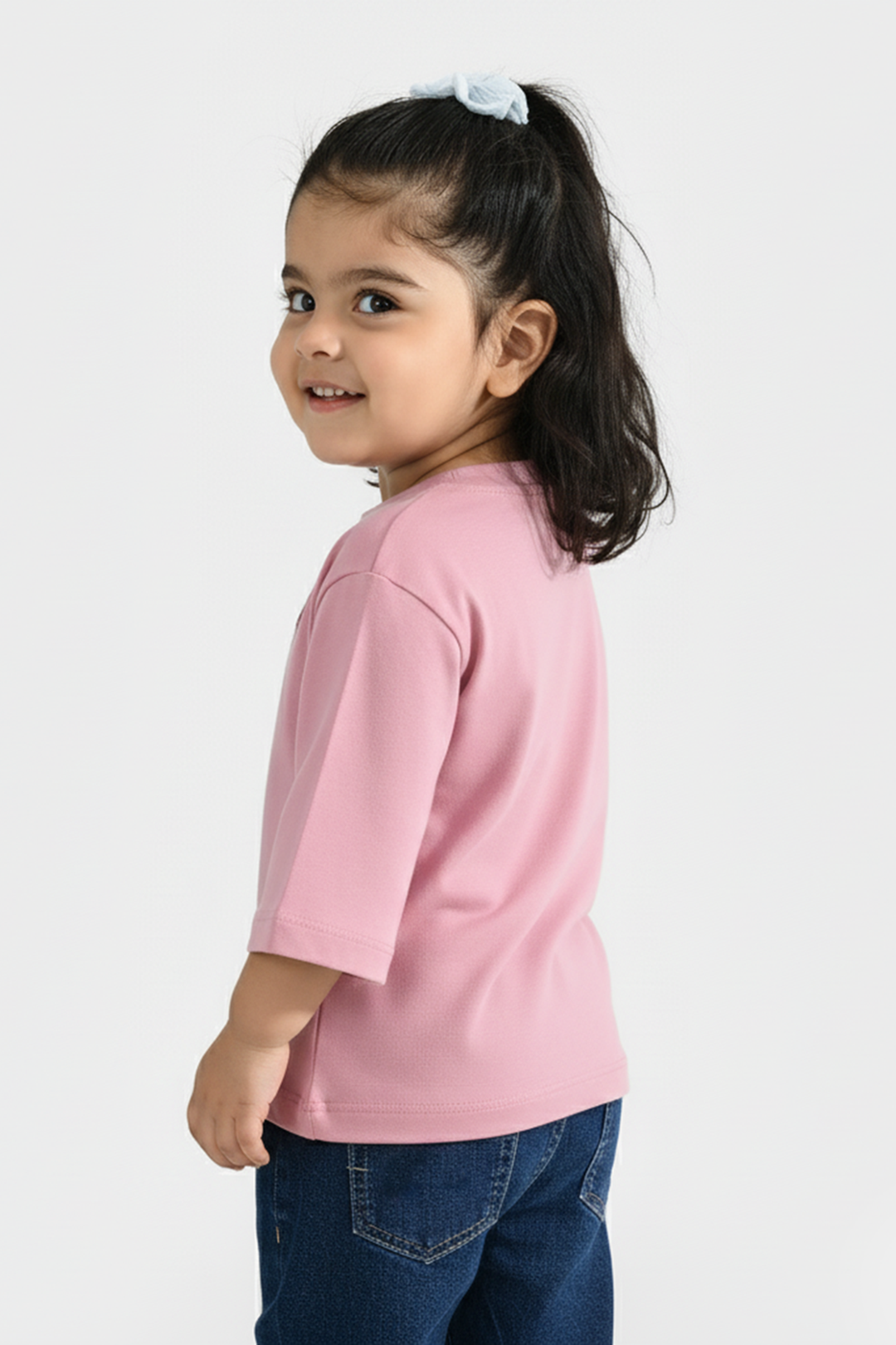Infant Girls Jersey/Terry T-Shirt F/S Little Duckling-Pink