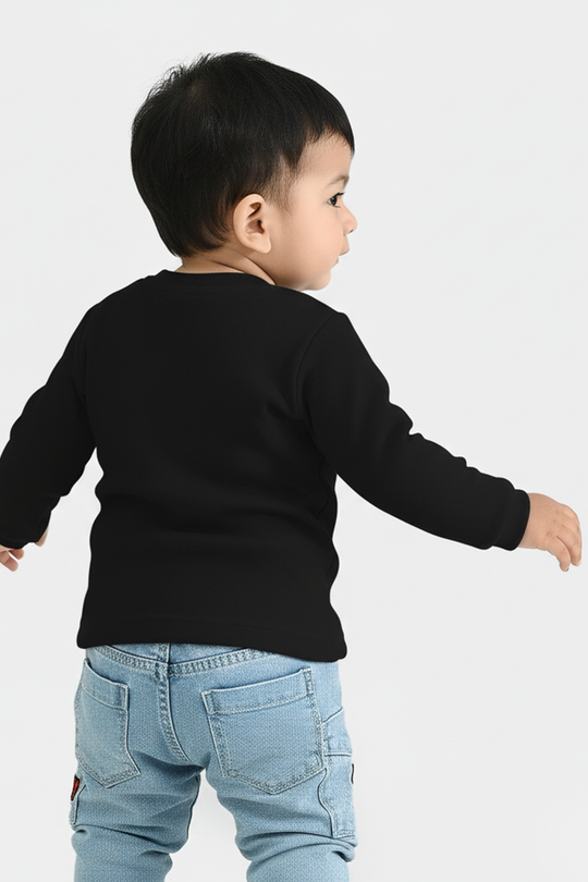Infant Boys Jersey/Terry T-Shirt Amazing Nephew-BLACK