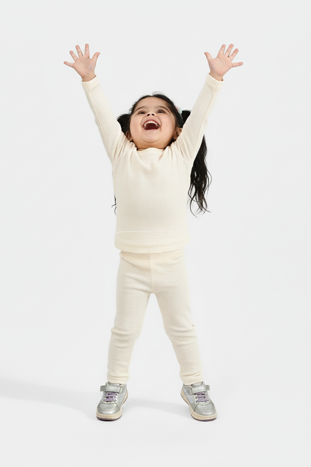 Infant Unisex Thermal Inner Wear Suit - Off White