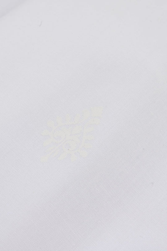 Infant Girls Cotton Tulip Pants - White