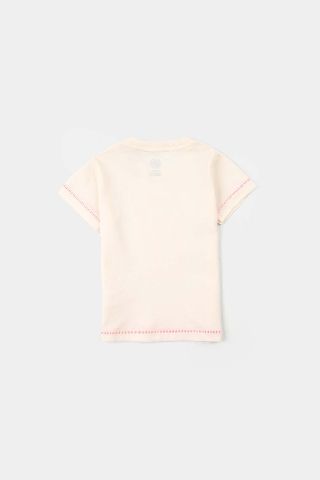 Infant Girls Jersey/Terry T-Shirt (Marie) - Off-White